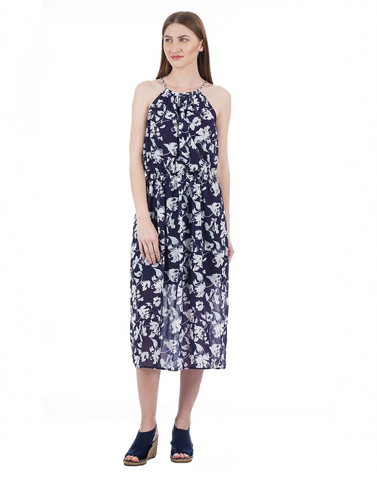 U.S. Polo Assn. Women Floral Print Casual Wear Dresses